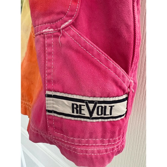 Revolt Tie Dye Overalls size: Medium - Picture 2 of 8